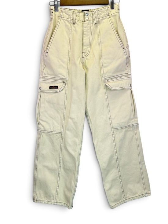 BDG Pants - BDG Urban‎ Outfitters Beige Cargo Pants Utility Grunge Streetwear Womens Size 26